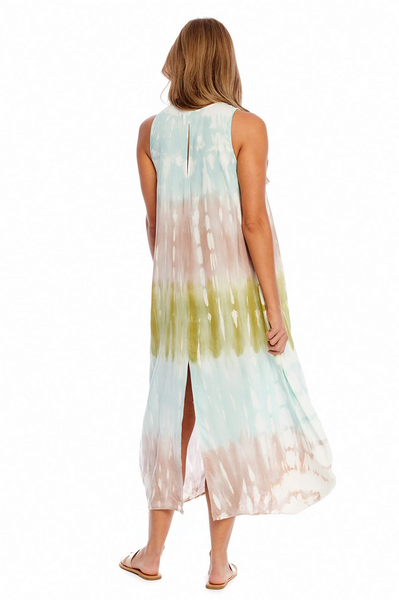 Mudpie Hyatt Tie Dye Maxi Dress - Necessities Boutique