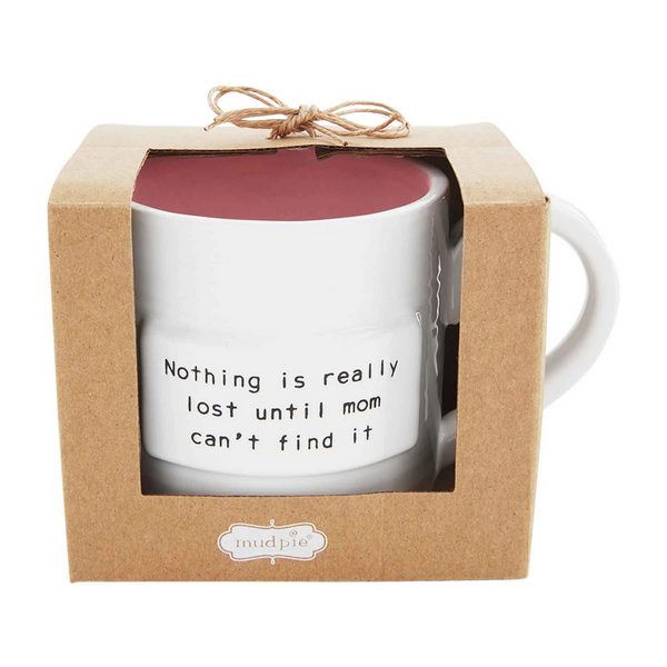 Mudpie Mom and Dad Sentiment Mugs - Necessities Boutique