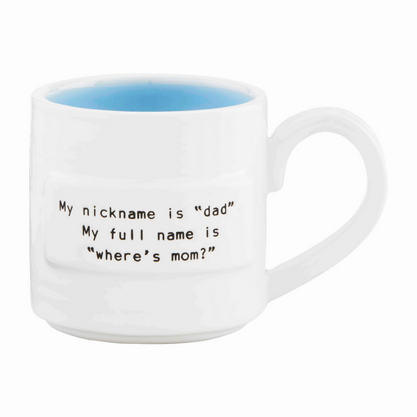 Mudpie Mom and Dad Sentiment Mugs - Necessities Boutique