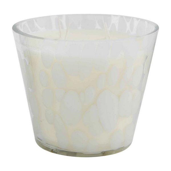 Mudpie White or Black Dot Candle - Necessities Boutique