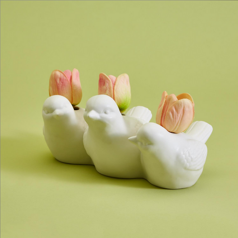 Two's Company Trio Bird Bud Vase - Necessities Boutique