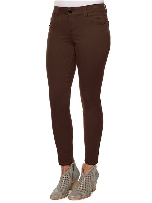 Democracy "Ab"solution Ankle Length Colored Jegging - Necessities Boutique