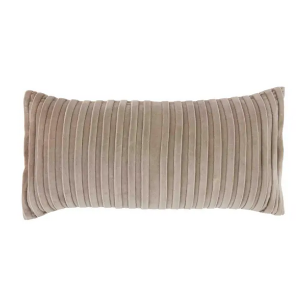 Mudpie Ribbed Velvet Accent Pillow - Necessities Boutique