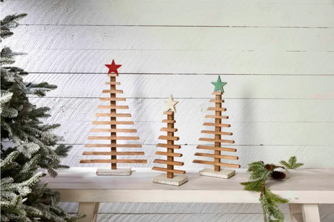 Mudpie Window Shutter Christmas Tree - Necessities Boutique