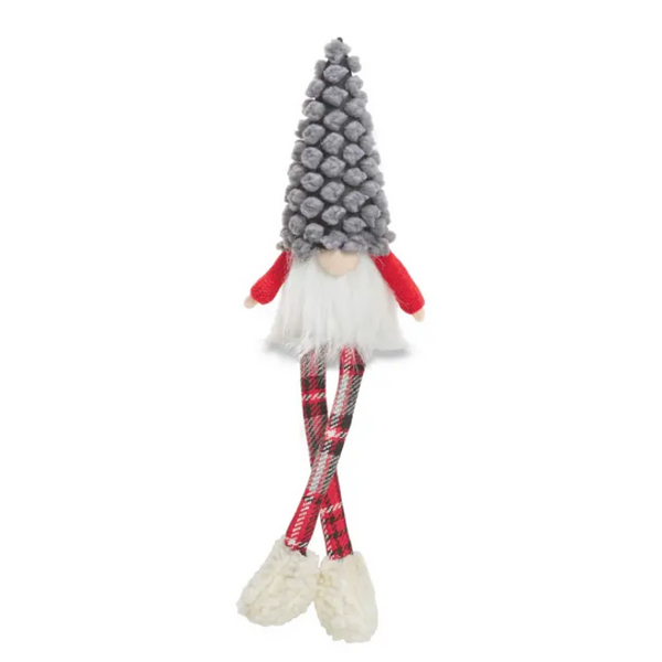 Mudpie Grey & Red Christmas Gnome Collection - Necessities Boutique