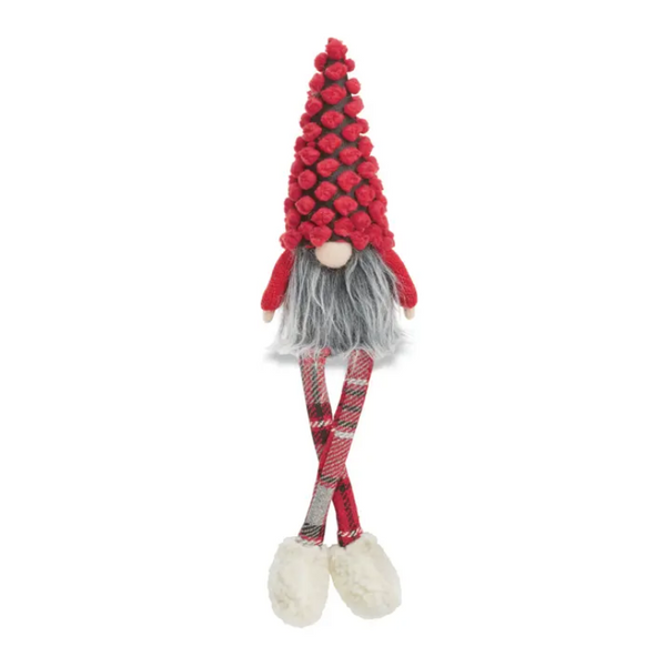 Mudpie Grey & Red Christmas Gnome Collection - Necessities Boutique