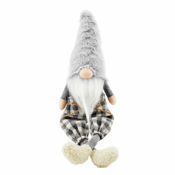 Mudpie Grey Neutral Decorative Hat Gnome Collection - Necessities Boutique