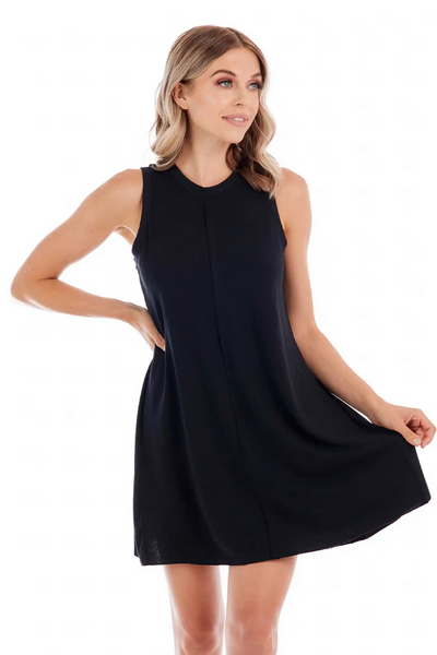 Mudpie Inman Ribbed Dress - Necessities Boutique