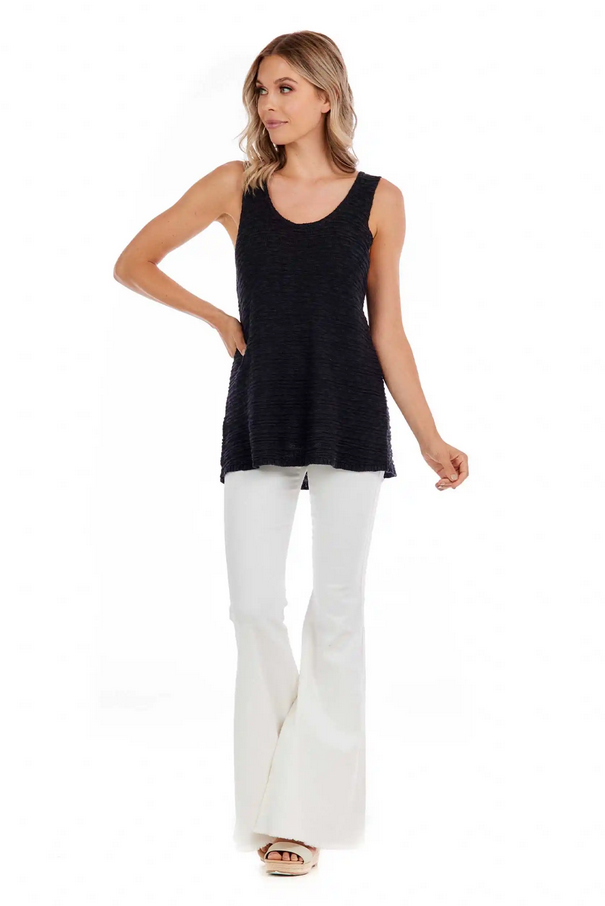 Mudpie Cherri Sweater Tank - Necessities Boutique