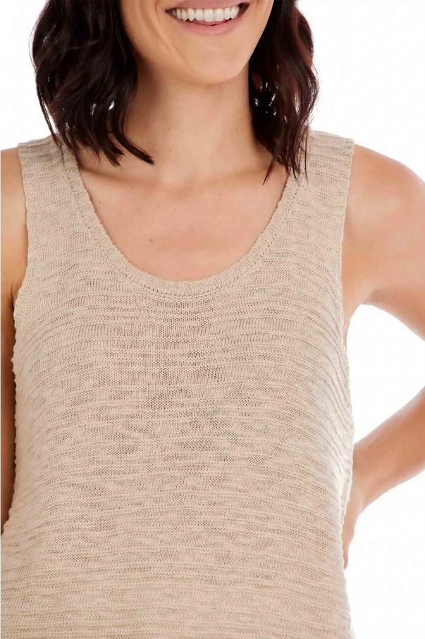 Mudpie Cherri Sweater Tank - Necessities Boutique