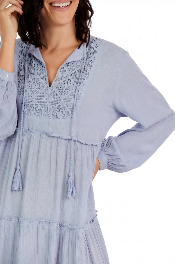 Mudpie Esther Tiered Dress - Necessities Boutique