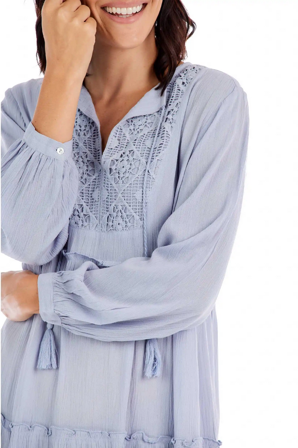 Mudpie Esther Tiered Dress - Necessities Boutique