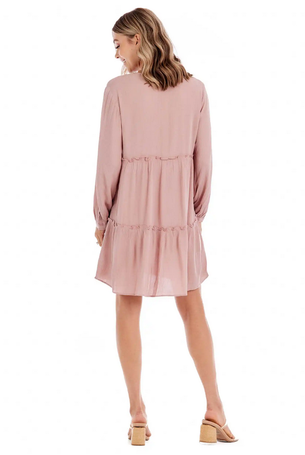 Mudpie Esther Tiered Dress - Necessities Boutique