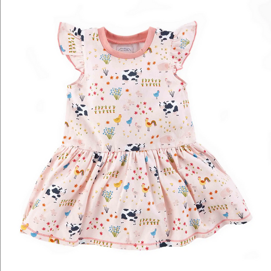 Mudpie Farm Toddler Knit Dress - Necessities Boutique