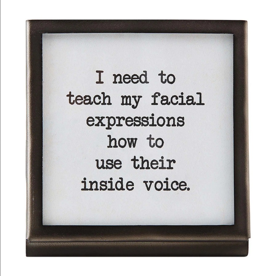 Mudpie Metal Saying Plaque - Necessities Boutique