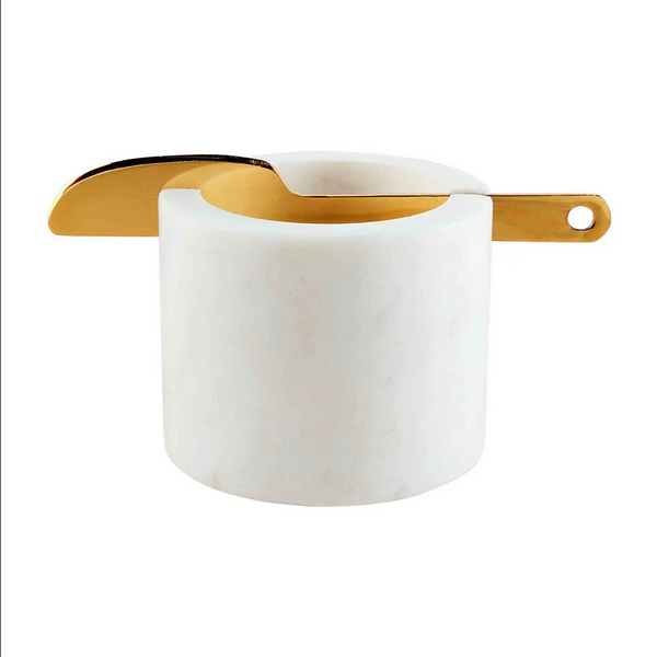 Mudpie Marble Dip Cup & Spreader Set