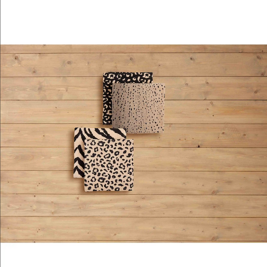 Mudpie Animal Print Kitchen Towel Set - Necessities Boutique