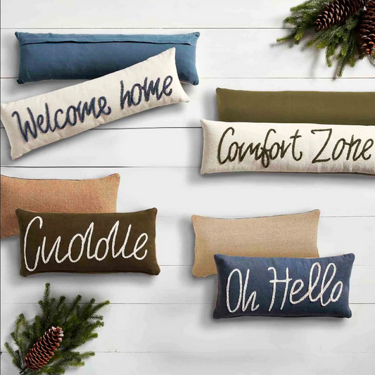 Mudpie Dhurrie Cotton Long Throw Pillow - Necessities Boutique