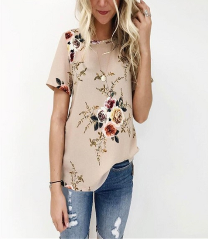 Mountain Valley Trading Floral Top - Necessities Boutique