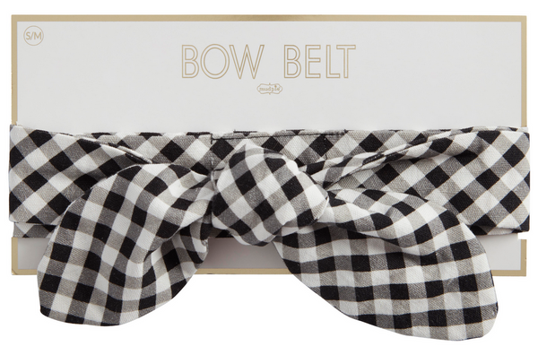 Mudpie Woven Bow Belt - Necessities Boutique
