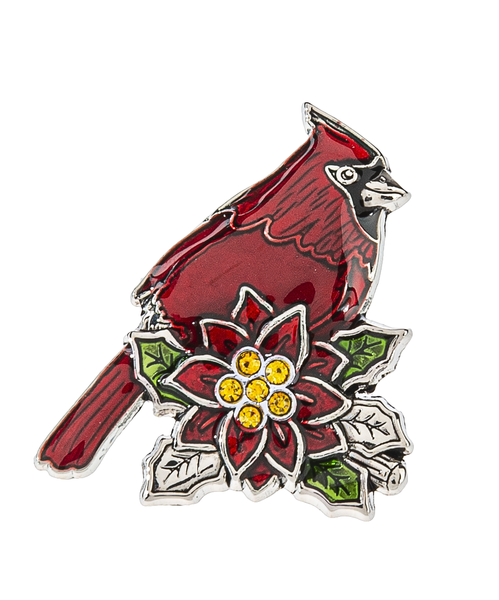 Ganz Nature's Noel Cardinal Pins - Necessities Boutique