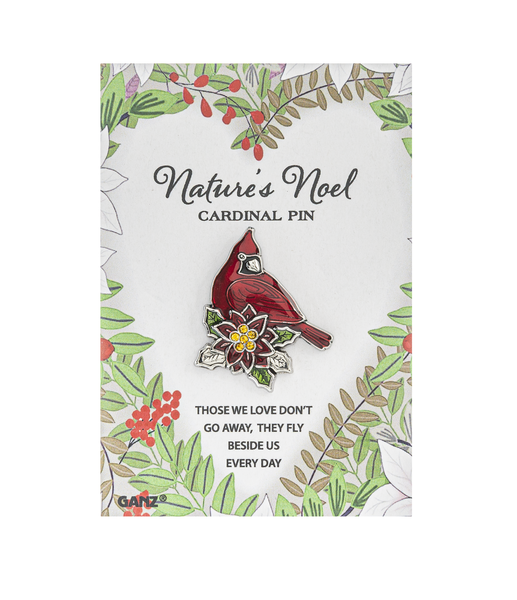 Ganz Nature's Noel Cardinal Pins - Necessities Boutique