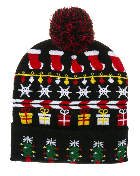 Ganz Light Up Christmas/ Holiday Stocking Hats - Necessities Boutique