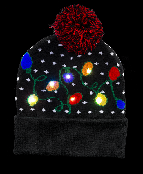 Ganz Light Up Christmas/ Holiday Stocking Hats - Necessities Boutique