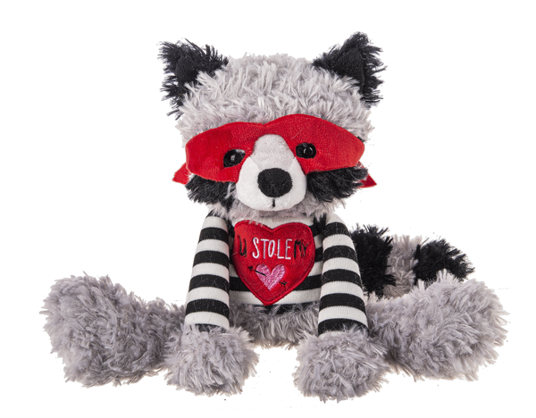 Ganz U Stole My Heart Raccoon Plush - Necessities Boutique