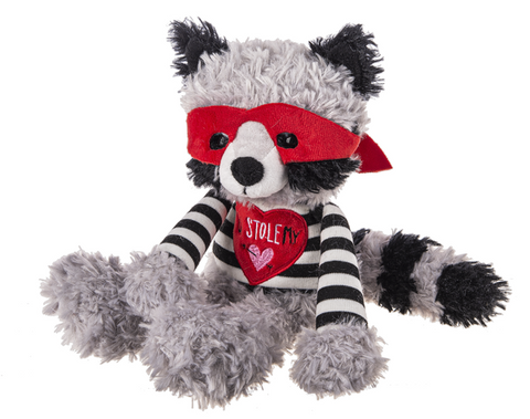 Ganz U Stole My Heart Raccoon Plush - Necessities Boutique