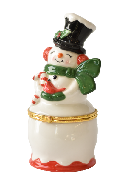 Ganz Ceramic Christmas Hinged Figurines - Necessities Boutique